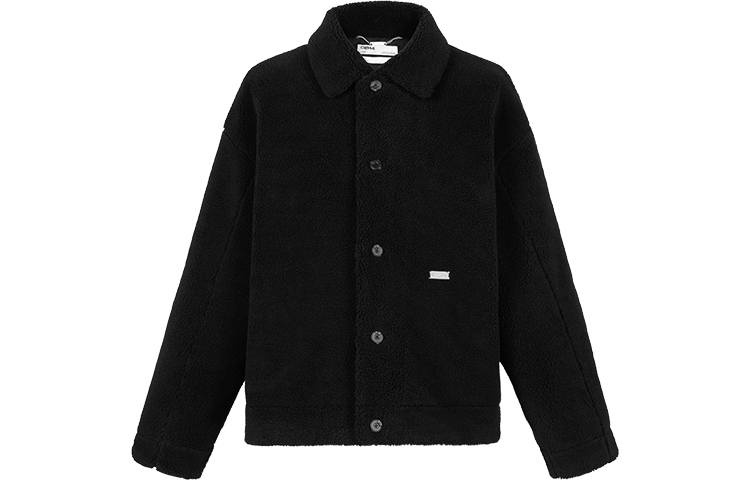 C2H4 C2H4 Loose Fit Jacket Unisex Black