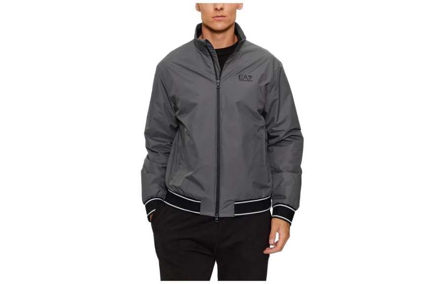 EMPORIO ARMANI EA7 Jackets & Coats Men's Gray