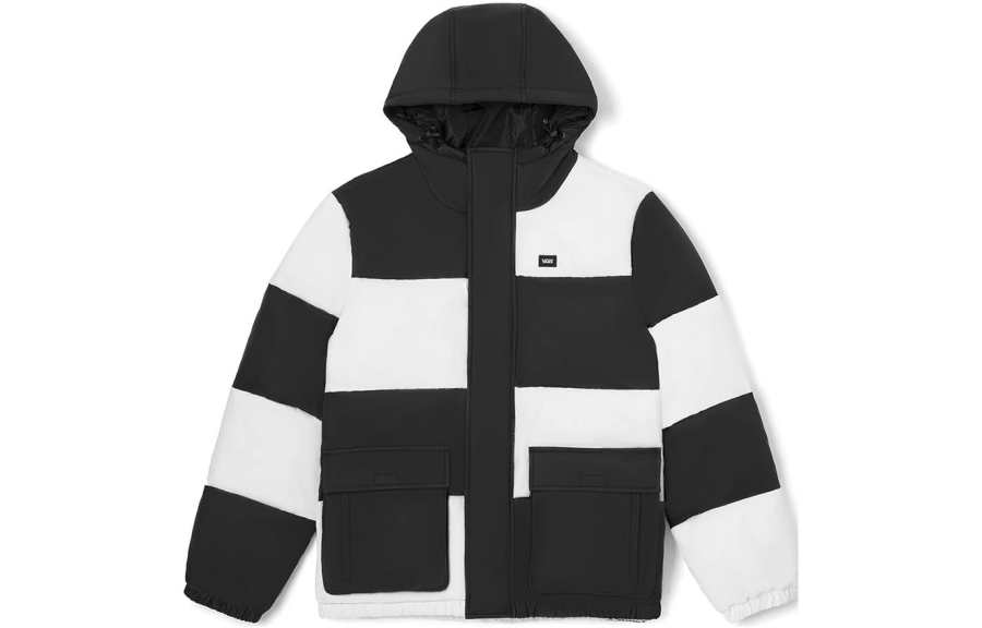 Vans Vans Down Jacket Unisex Black White
