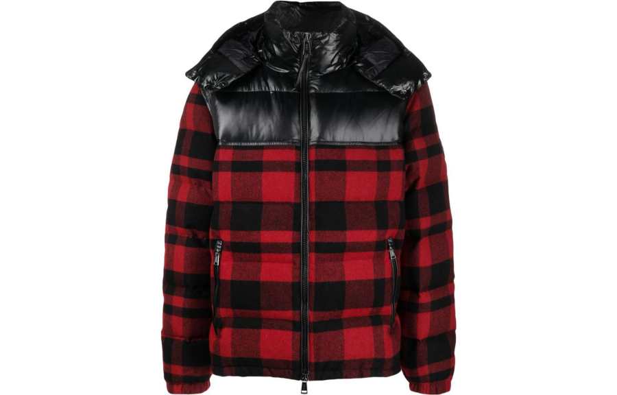 Polo Ralph Lauren check-print puffer jacket