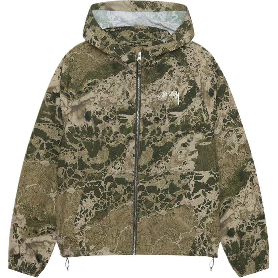 Stussy SS24 BEACH SHELL REALTREE WAV3 Jacket Unisex