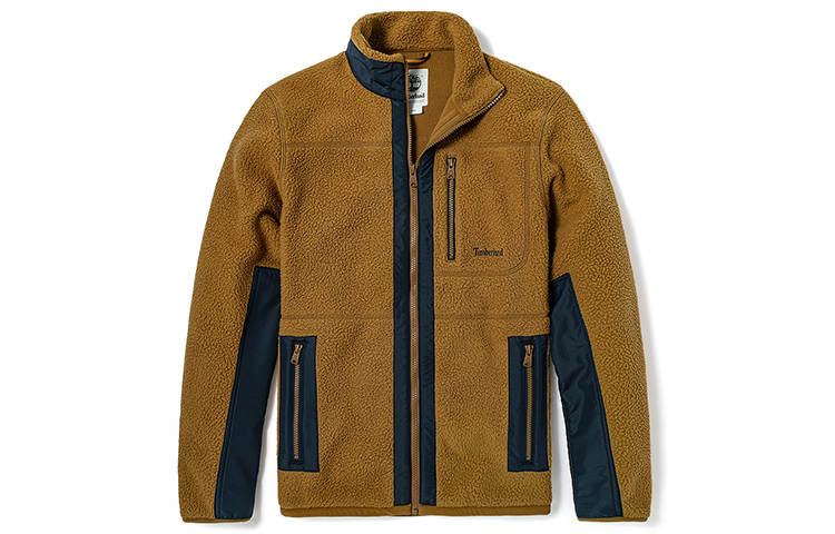 Timberland Velvet Jackets Men's Rubber Stand Collar Moderate