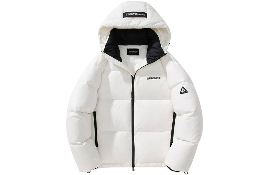 GOLFCROSS GOLFCROSS Down Jackets Unisex Hooded Thickened Puffer Jacket
