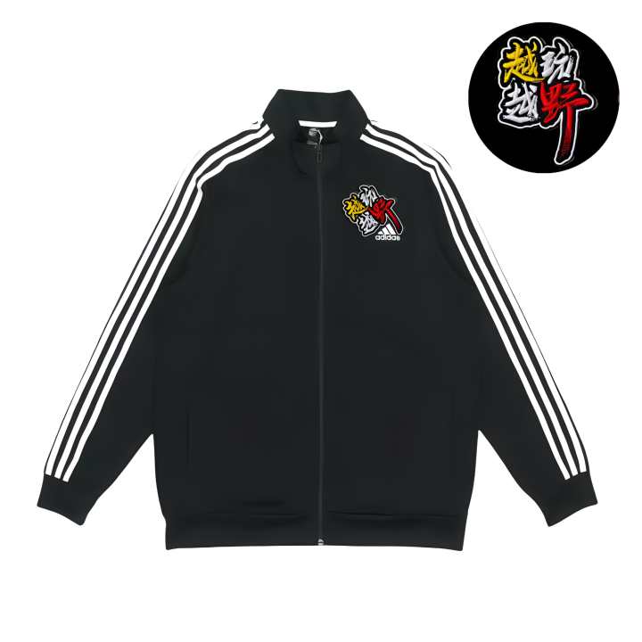 Adidas Adidas Jackets Unisex Black Stand Collar Moderate Pilot