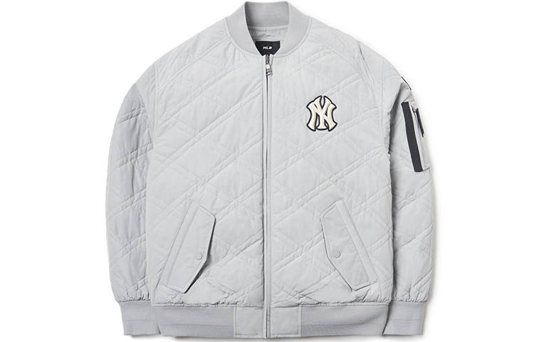 MLB MLB Baseball Jacket Unisex Gray
