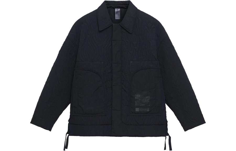 Li-Ning Li Ning Jackie Chan Puffer Jackets Men's Black Lapel Moderate Other