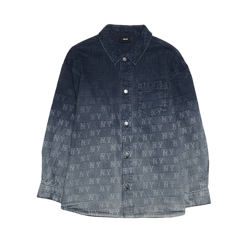 MLB MLB New York Yankees Denim Jacket Unisex Dark Marine Blue