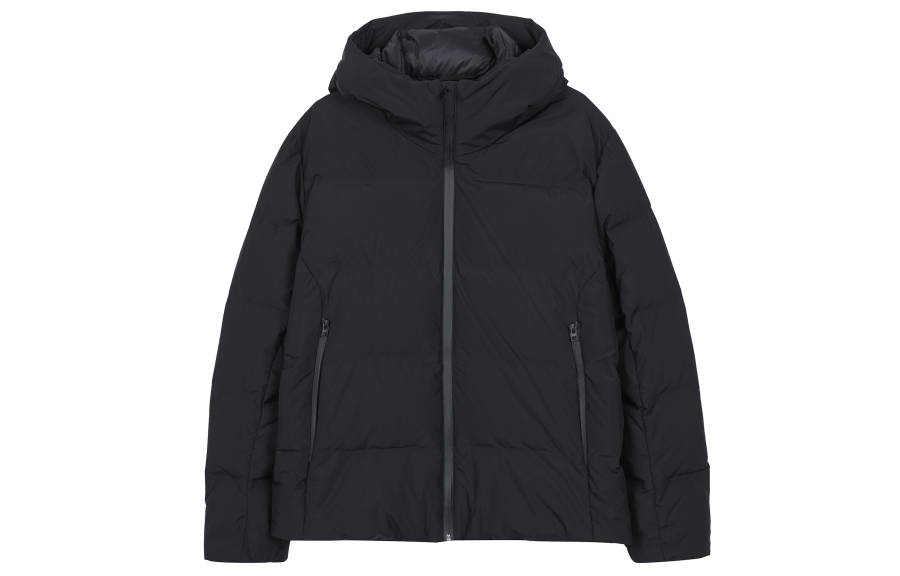 UNIQLO Down Jacket Men's Amber Black
