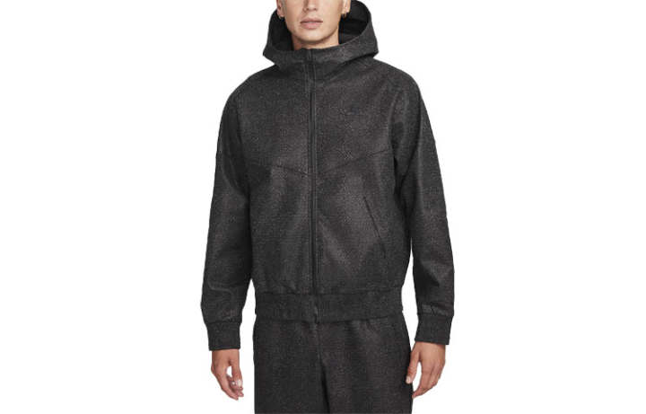 Nike Nike Jackets Men's Black Hooded Moderate Other