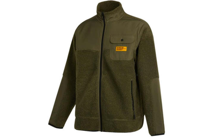Vans Vans Velvet Jackets Unisex Green Turtleneck Moderate