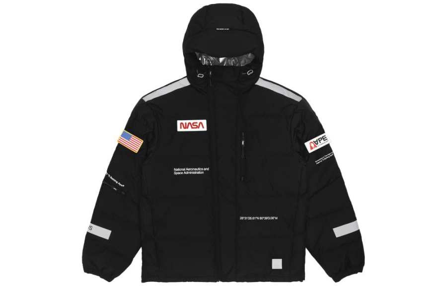 Aape Aape Jackets Men's Hooded Thickened Other