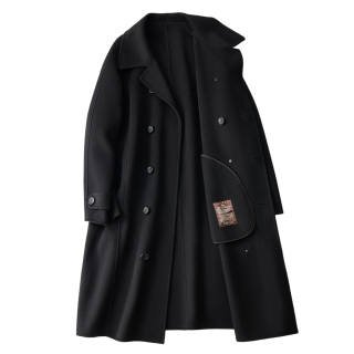 URBAN AUTHENTIC Coats Unisex Suit Collar Thickened Straight Fit
