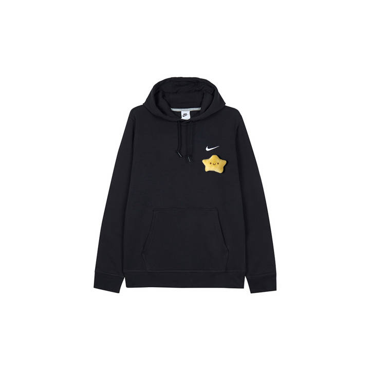 Nike Nike Sweatshirts Men's Black Hooded Thickened