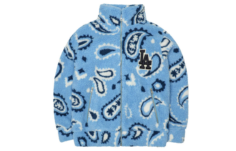 MLB MLB Velvet feel Coat Unisex Light Blue