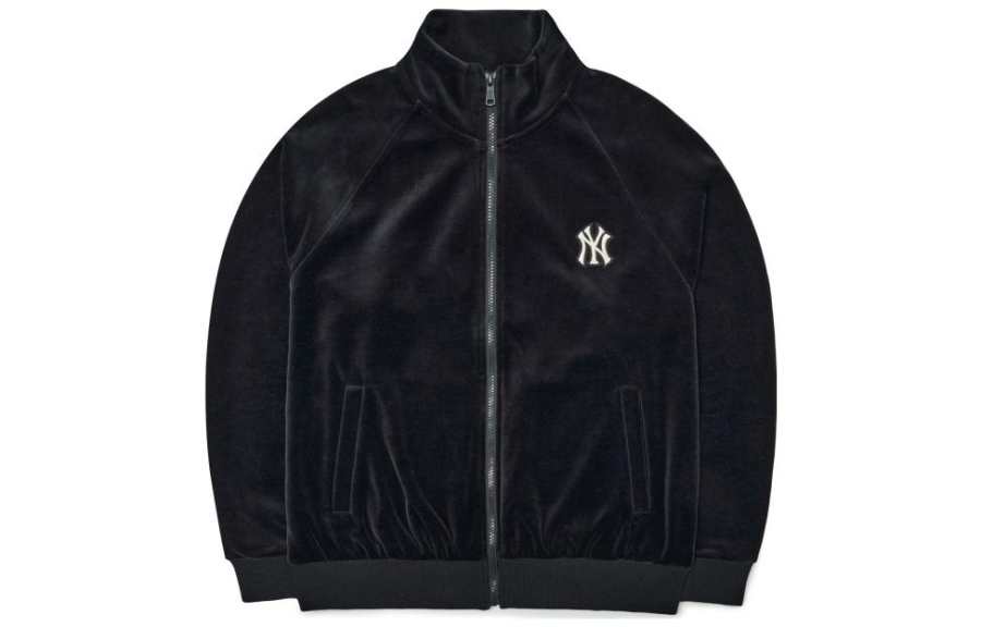 MLB MLB Velvet Jackets Unisex Black Stand Collar Moderate