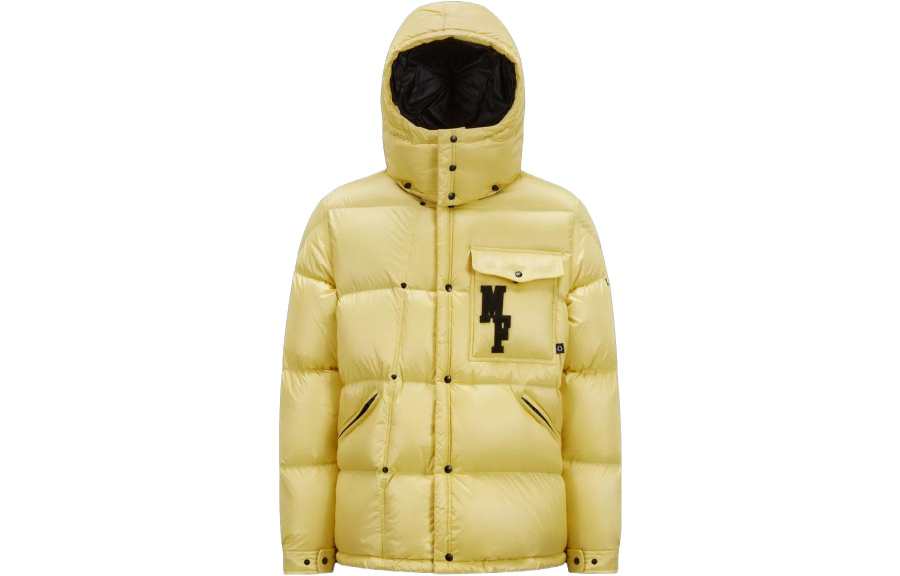 MONCLER GENIUS x FRGMT Down Jacket Unisex Yellow
