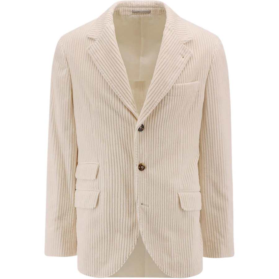 Brunello Cucinelli Business Suit Coat Men's Light Umber