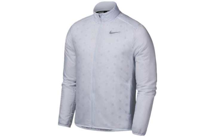 Nike Nike Puffer Jackets Men's White Stand Collar Moderate