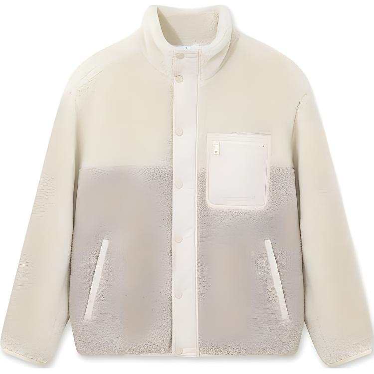 Le Coq Sportif Velvet feel Coat Unisex Wheat