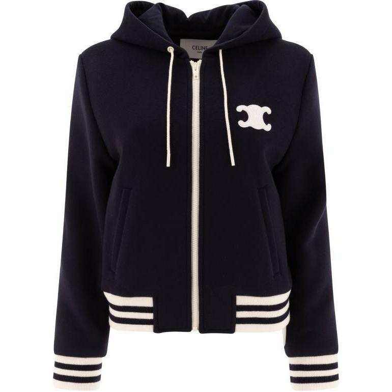 CELINE CELINE Blouson Triomphe Jacket In Double Faced Cashmere