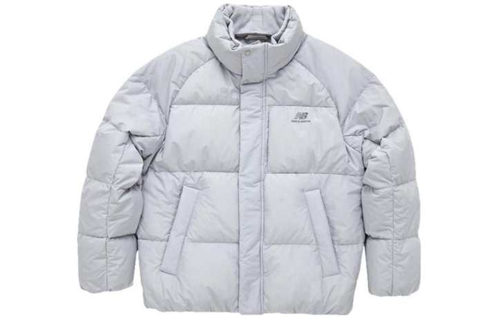 New Balance New Balance Down Jacket Unisex Light Gray