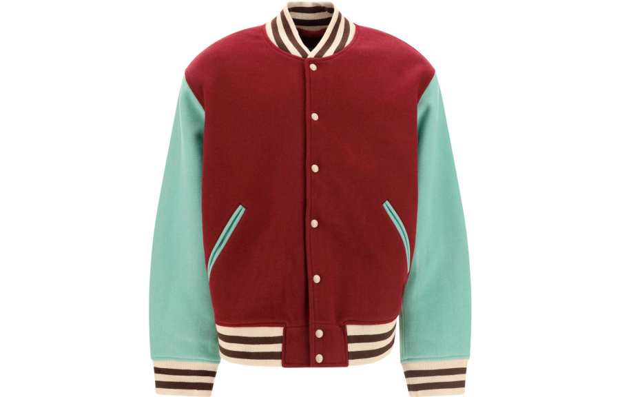 Acne Studios Acne Studios SS23 Baseball Jacket Unisex Red