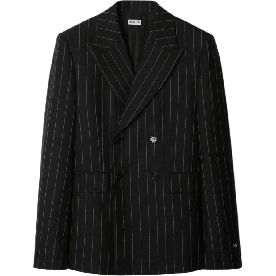 Burberry FW24 Business Suit Coat Men's Black