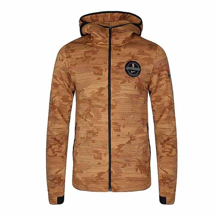 Nike Nike Jackets Men's Earth Yellow Hooded Thickened Other