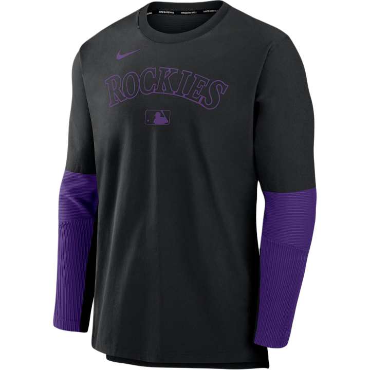 Nike Nike Colorado Rockies Authentic Collection Player Men's Nike Dri FIT Mlb Pullover Sweatshirt