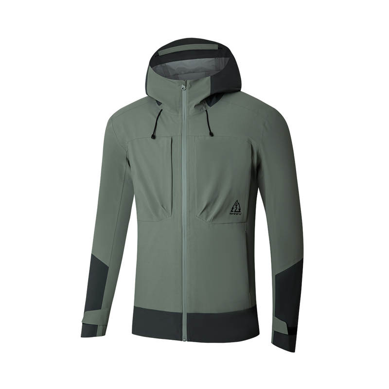 361° Windproof, Waterproof, Abrasion Resistant, And Breathable Windbreaker Jacket Unisex Dushan Green
