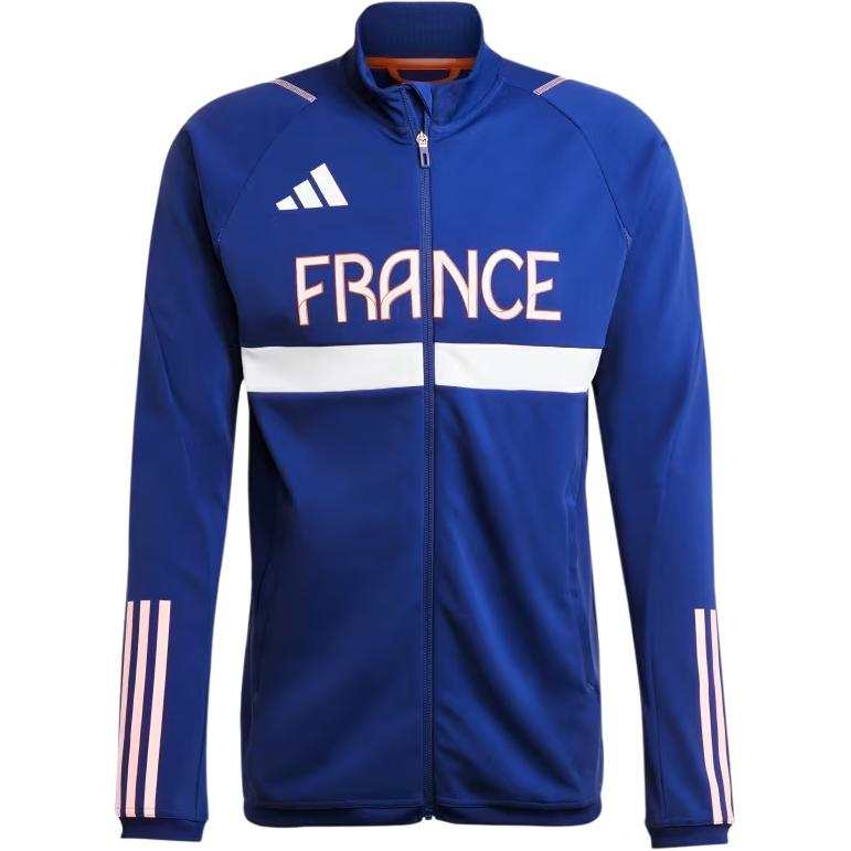 Adidas Adidas TEAM FRANCE TRAINING TRACK TOP Jackets & Coats Men's Blue