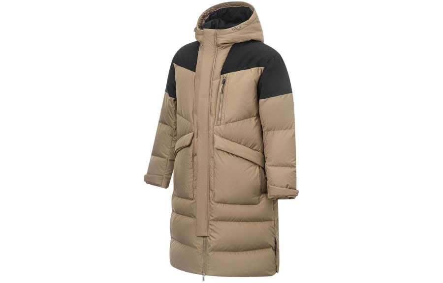 Li-Ning Li Ning Sports Life Collection Down Jacket Men's Light Chestnut Brown