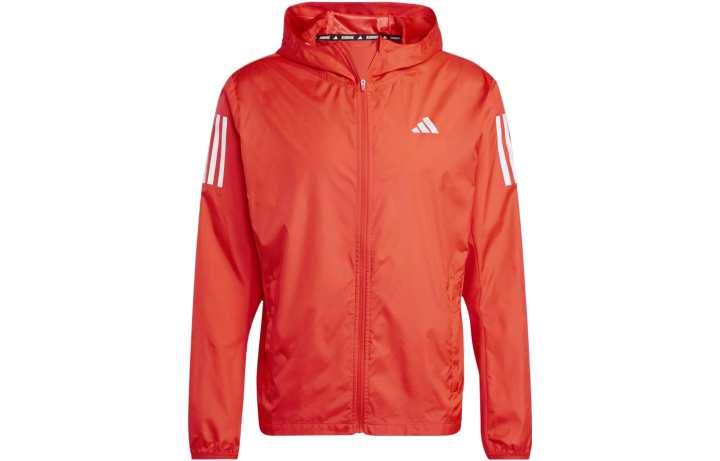 Adidas Adidas Jackets Men's Bright Red Hooded Moderate Other