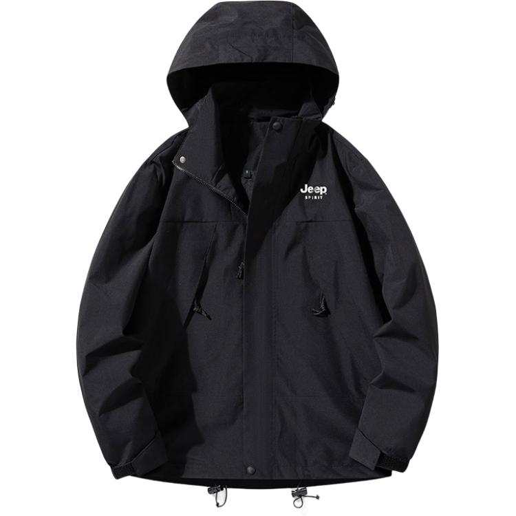 JEEP SPIRIT Jackets Unisex Hooded Thin
