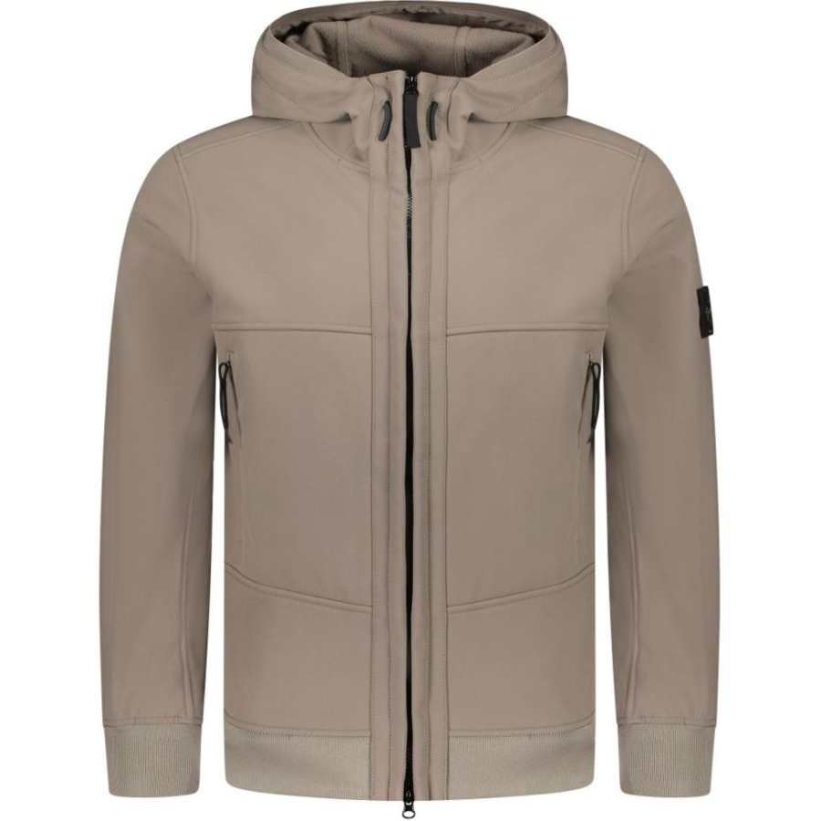 STONE ISLAND Zip Up Hooded Jacket