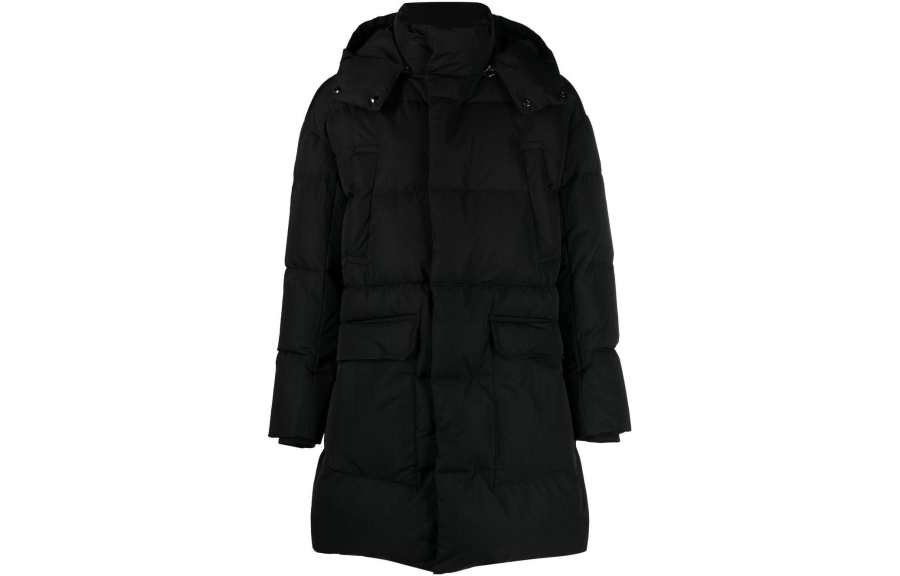 Emporio Armani hooded padded down coat