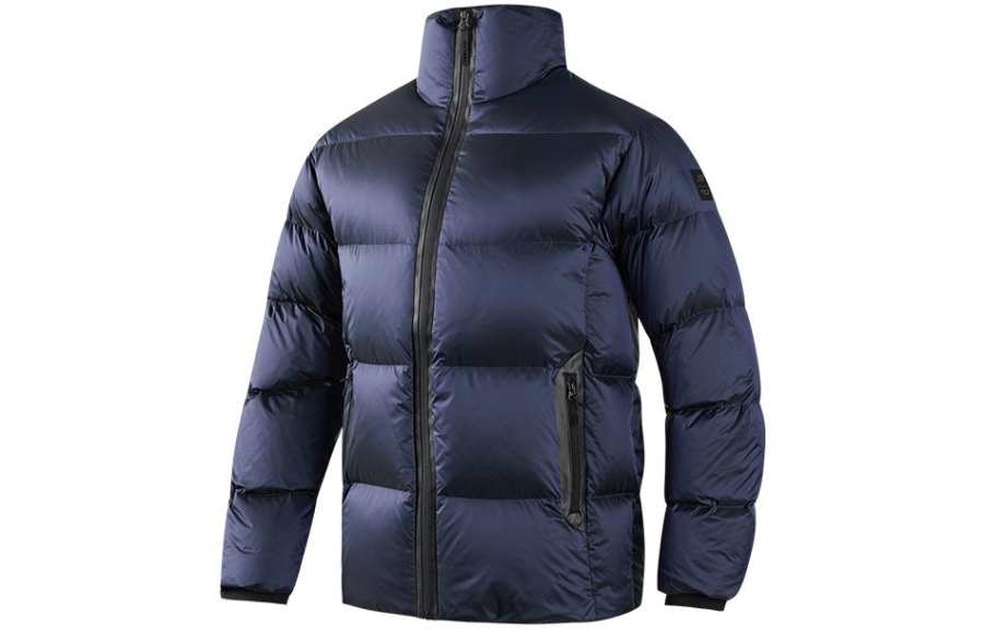 Skechers Down Jackets Men's Stand Collar Without Hood Thickened Puffer Jacket