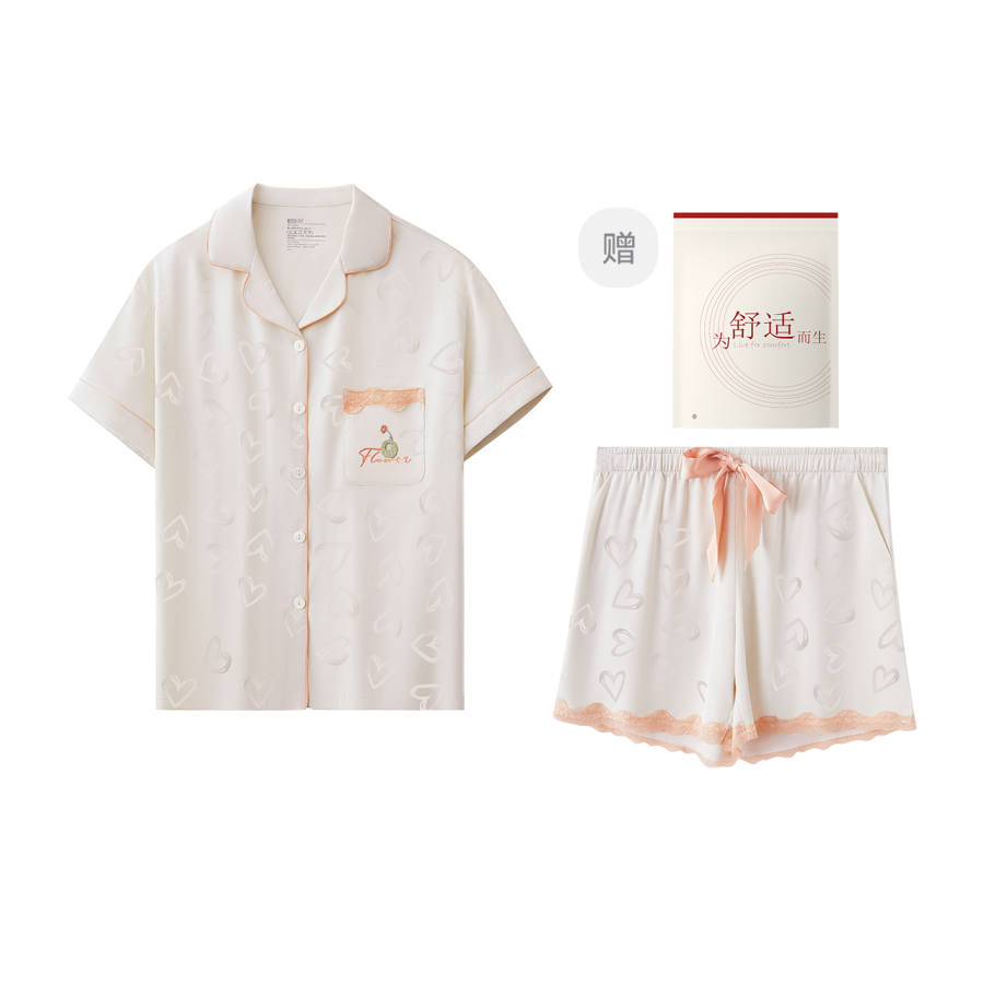 HONGDOUJUJIA Pajama Set Women's