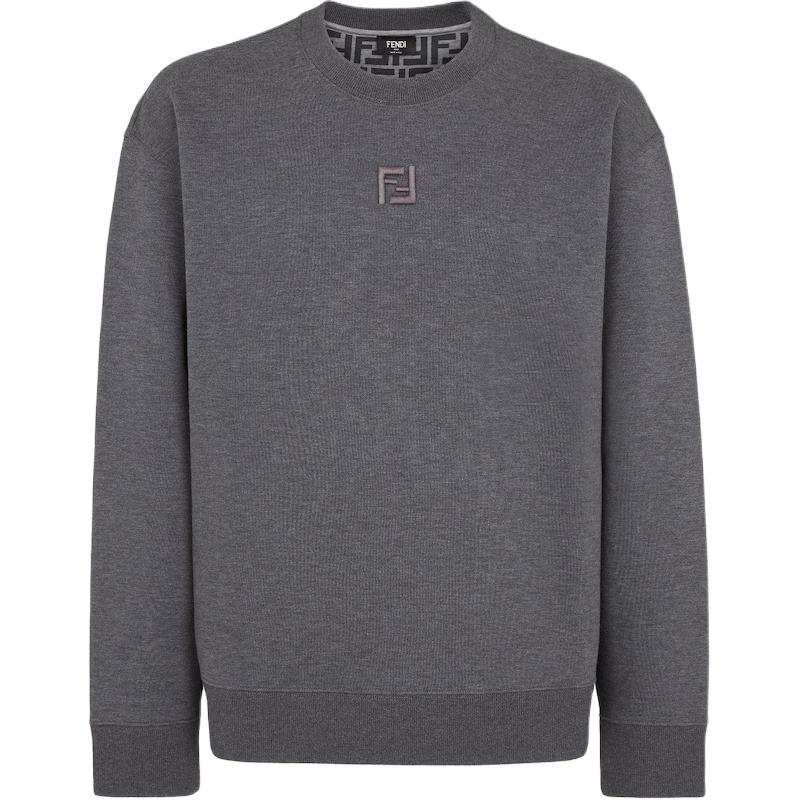 FENDI Ff Embroidered Crewneck Sweatshirt