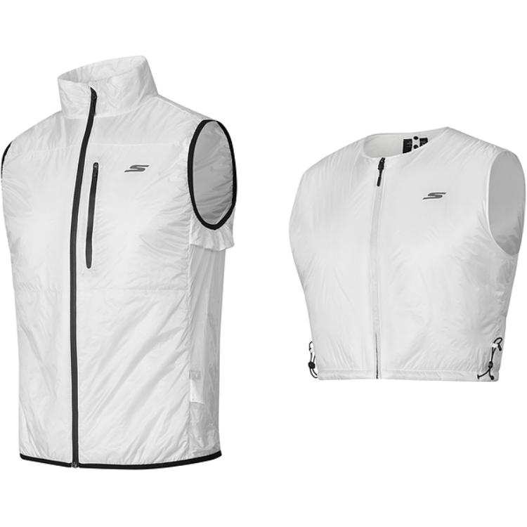 Skechers FW24 Vest Men's 2 Piece Set Bright White