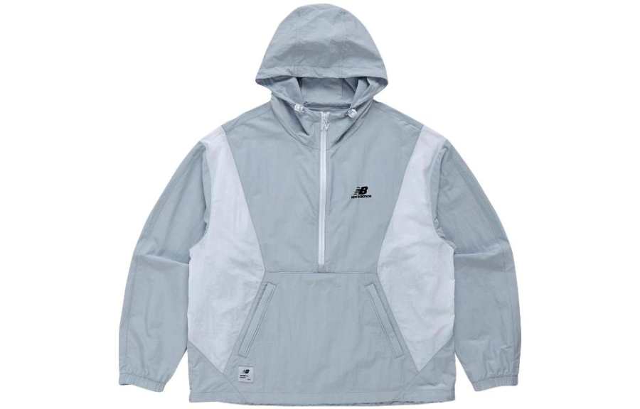 New Balance New Balance Sun Protection Clothing Unisex Light Blue Hooded Moderate