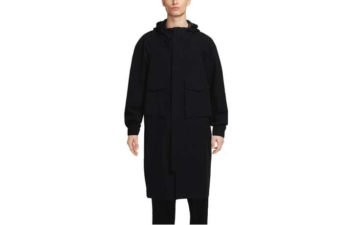 Nike Nike Coats Men's Black Hooded Moderate