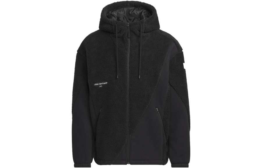 Adidas Adidas Lounge Jackets Men's Black Hooded Moderate Other