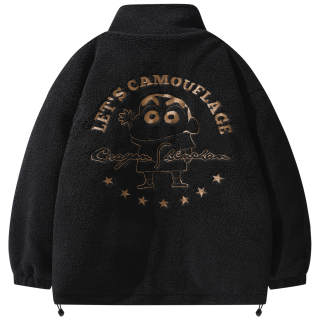 Crayon Shinchan Velvet feel Coat Unisex
