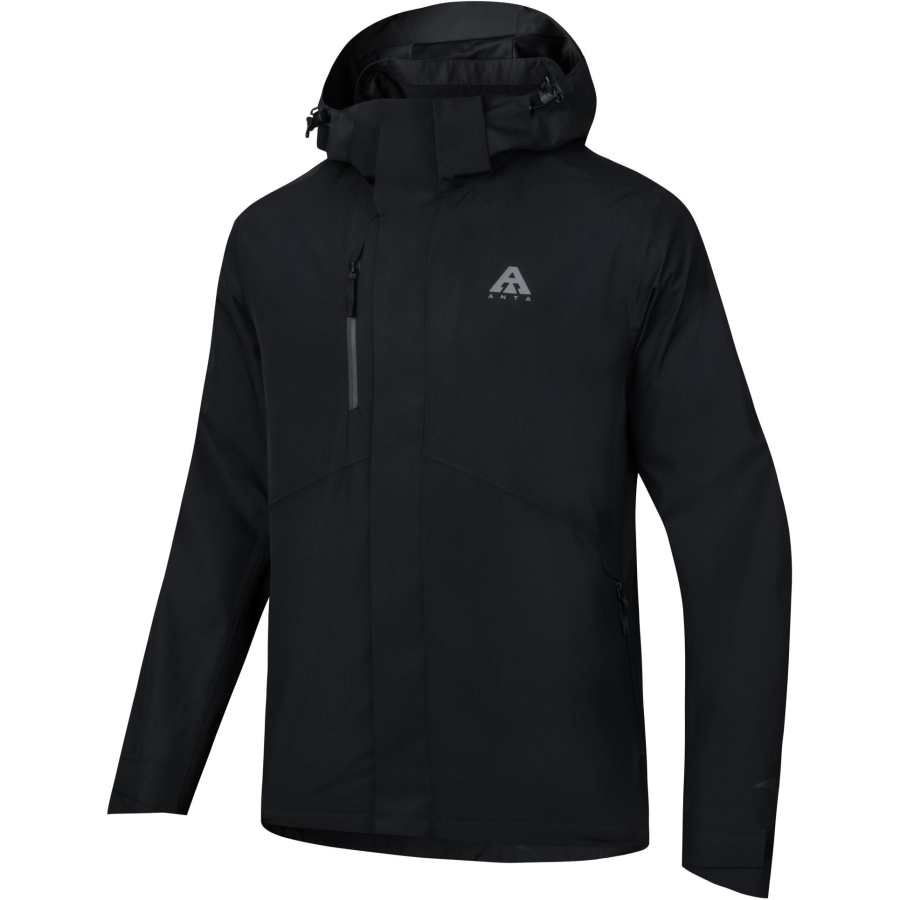 ANTA Anta Windbreaker Jacket Men's Black