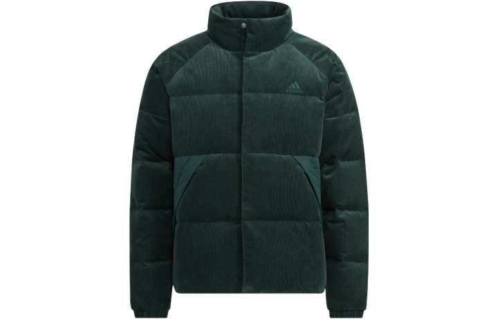 Adidas Adidas CORDUROY DOWN JACKET Down Jacket Standard Men's Green