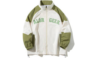ALORGEEK Jackets Unisex Stand Collar Moderate