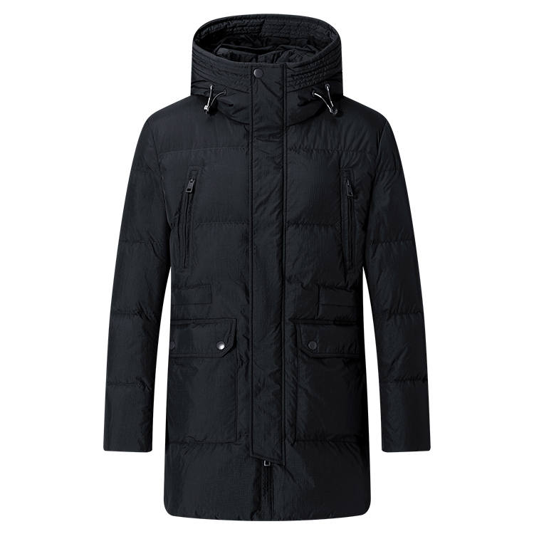 SEPTWOLVES SEPTWOLVES Down Jackets Men's Hooded Thickened Down Jacket