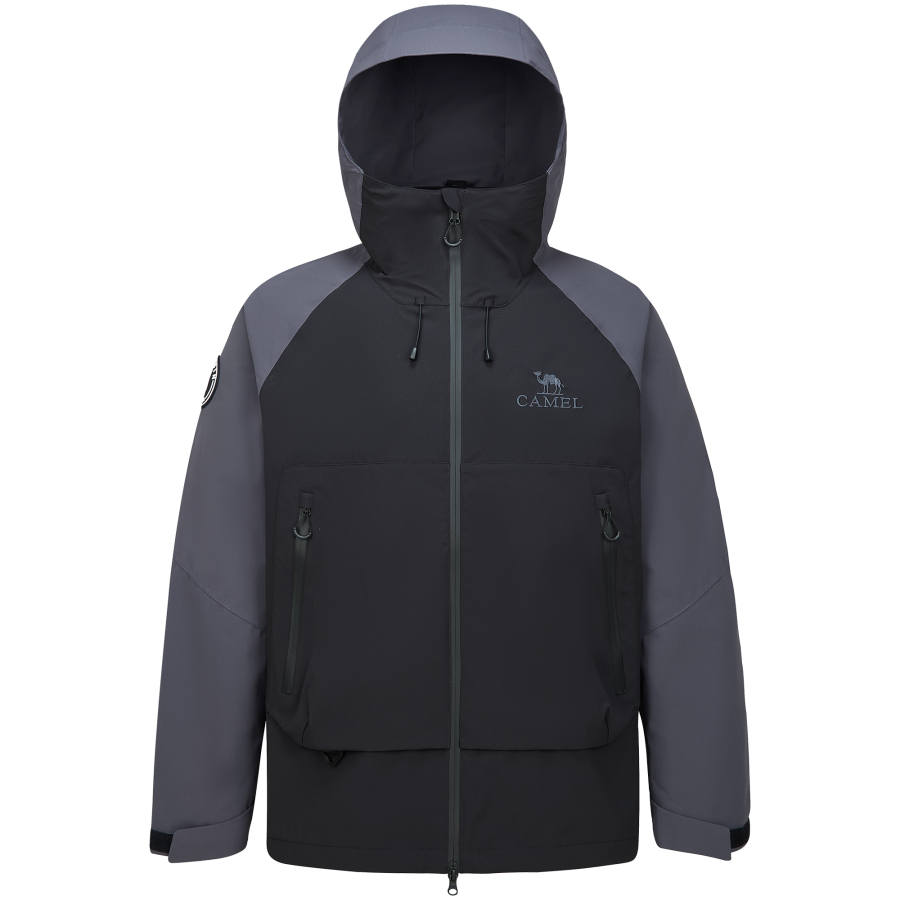 QIE x CAMEL, Waterproof And Windproof Windbreaker Jacket Unisex