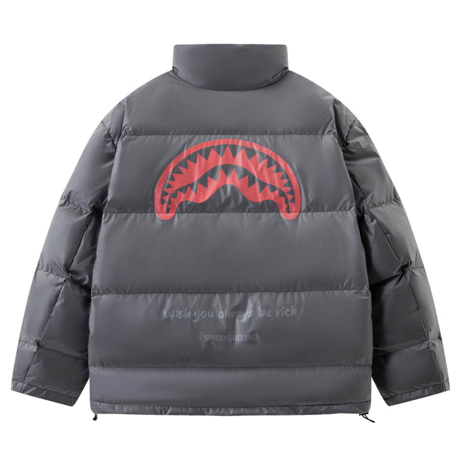 SPRAYGROUND SPRAYGROUND Down Jackets Unisex Stand Collar Thickened